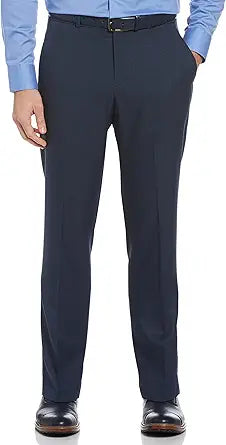 Perry Ellis Portfolio Men's Performance Dress Pant for Comfort