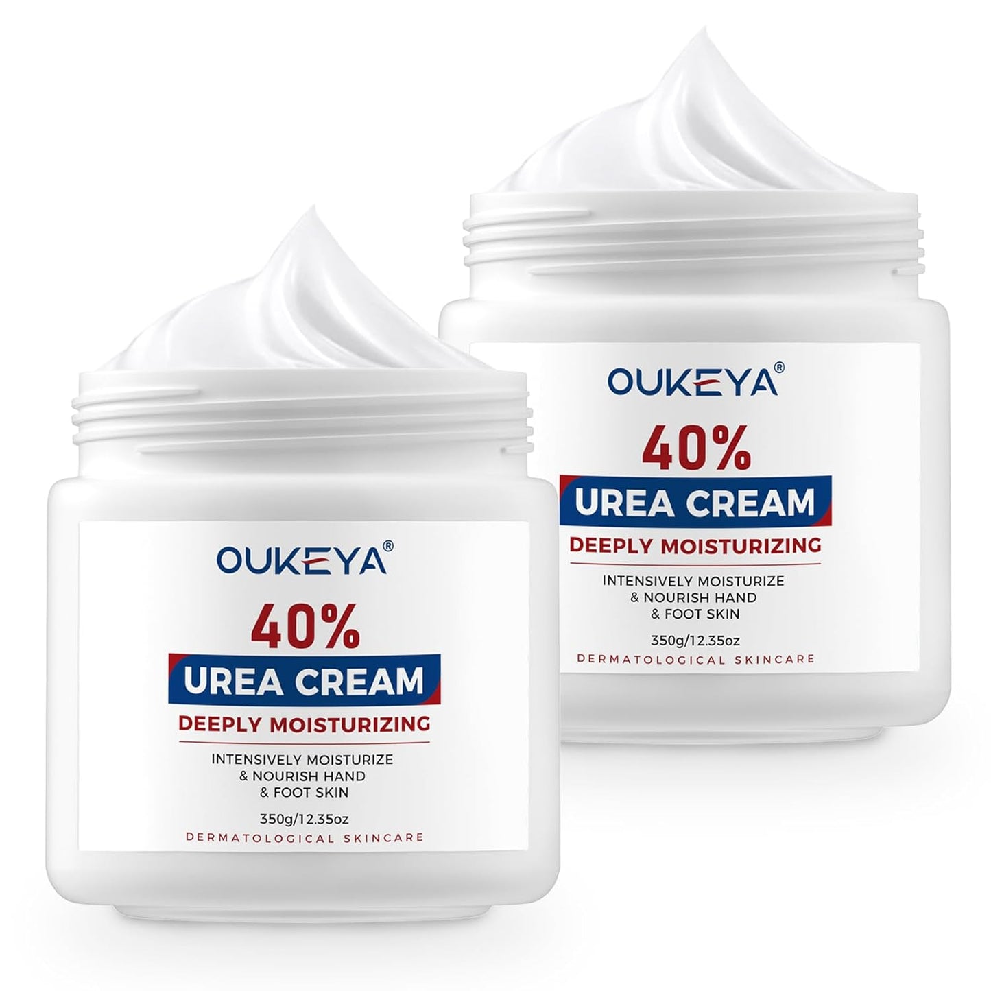 OUKEYA Urea Cream 40 Percent for Dry Cracked Skin Relief