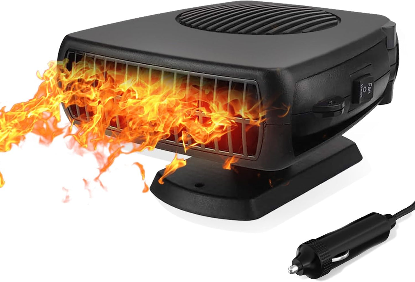 Qidoe 2-in-1 Car Heater: Fast Heat & Defrost
