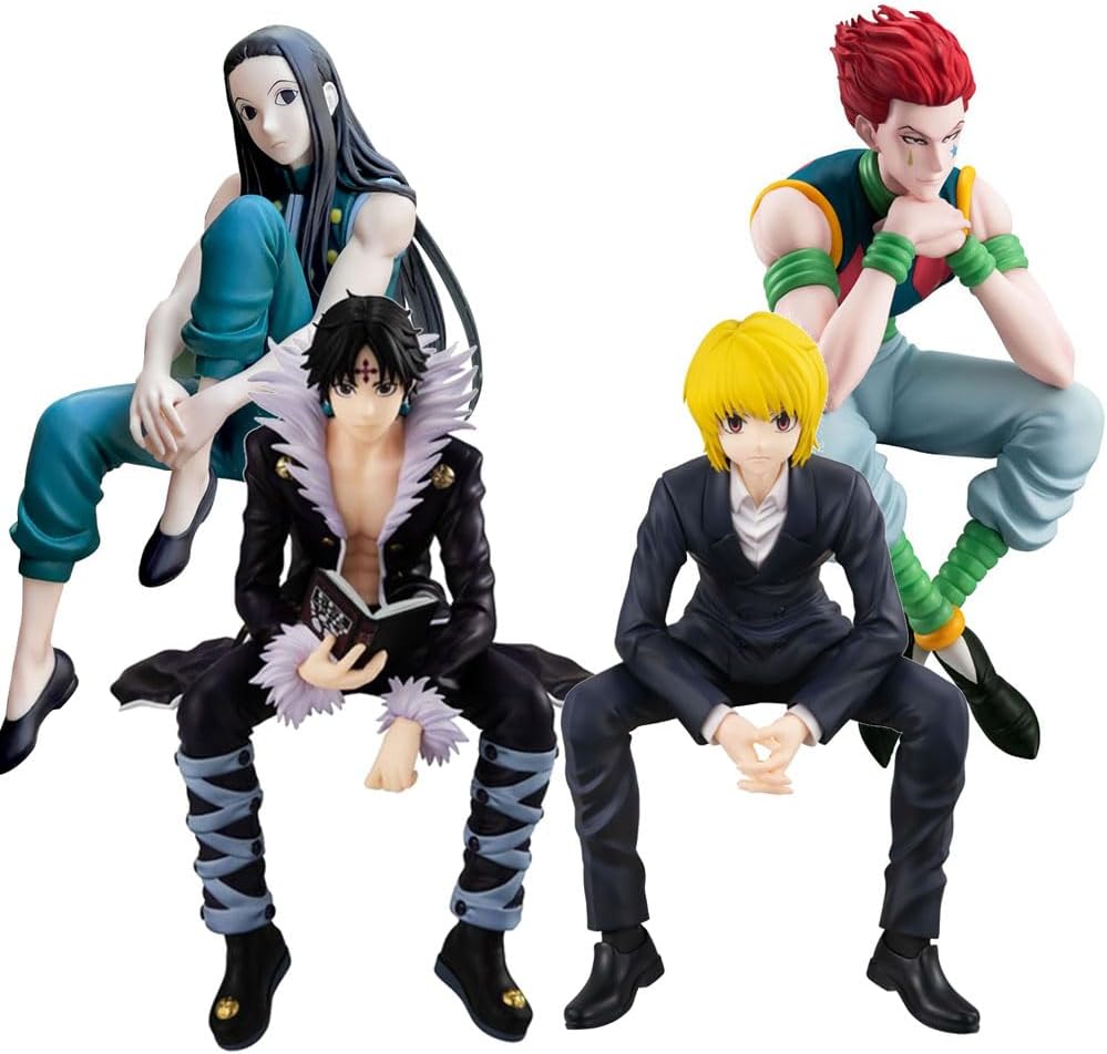 Chrollo Lucilfer Kurapika Illumi Zaoldyck Hisoka Figure Set