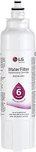 LG LT800P Replacement Water Filter for Cleaner, Fresher Water