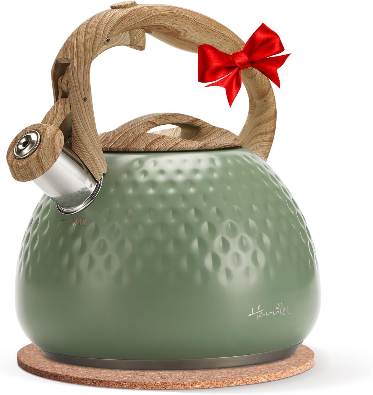 Harriet Tea Kettle Whistling Stovetop 2.5QT Stainless Steel