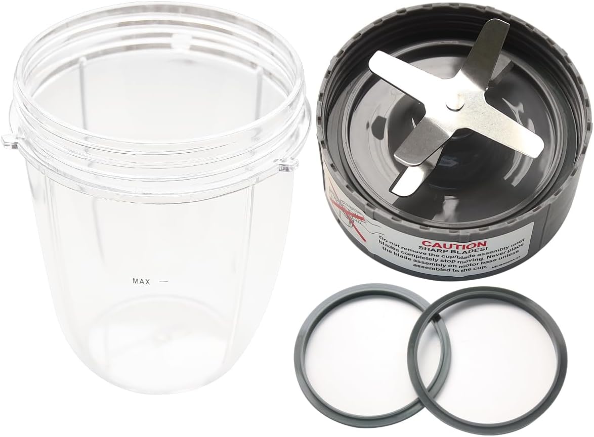 Enhance Nutribullet Performance: iParto 18oz Cup & Gasket Set