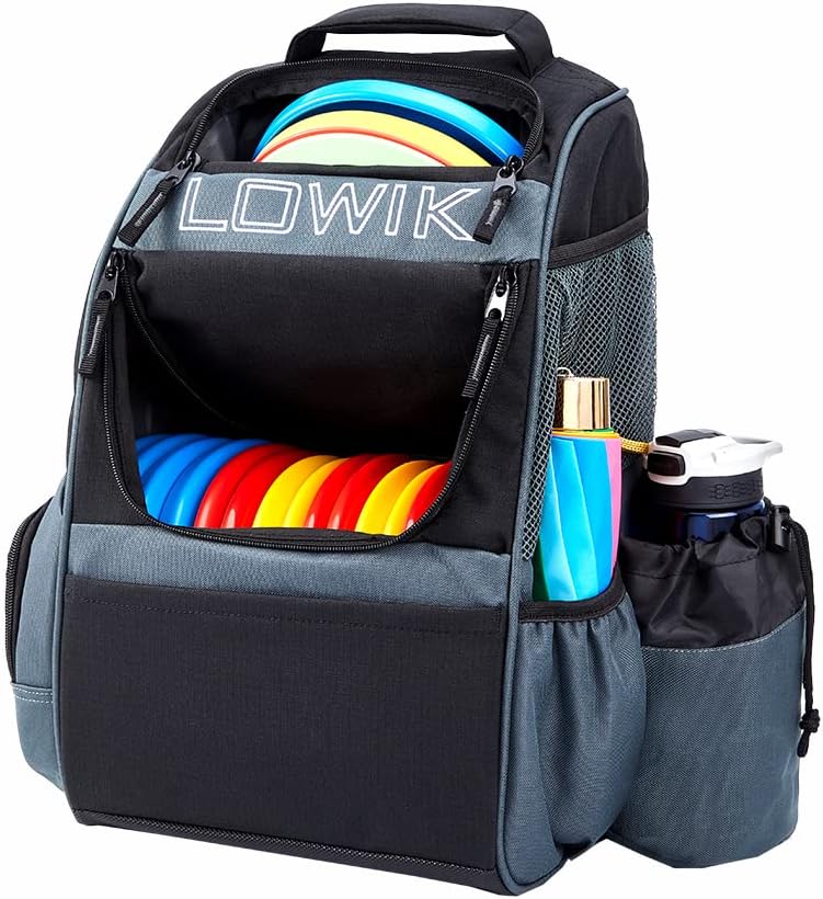 Lowik Disc Golf Bag - 20+ Disc Capacity!