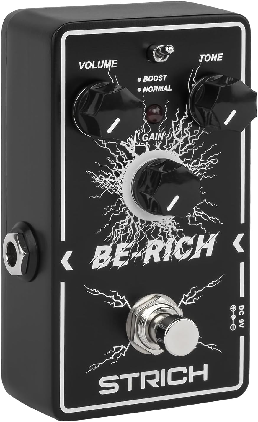 STRICH BE-RICH Tube Overdrive Distortion Pedal for Guitar
