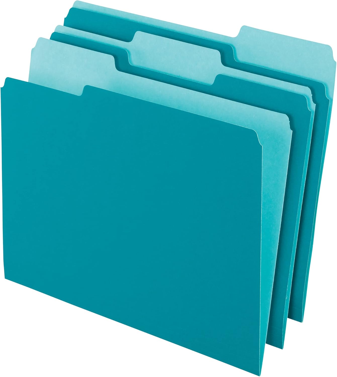 Organization made effortless with Teal File Folders