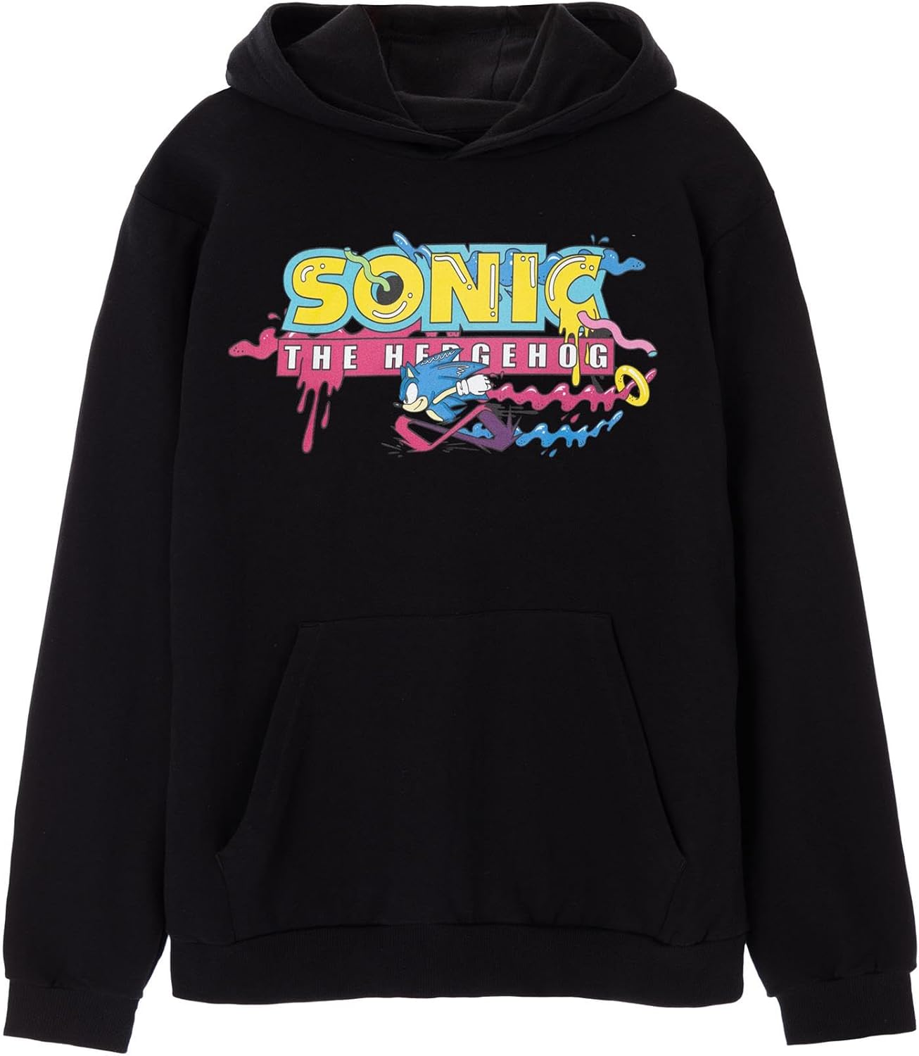 Sonic The Hedgehog Graphic Hoodie | Retro 90s Gaming Vibes
