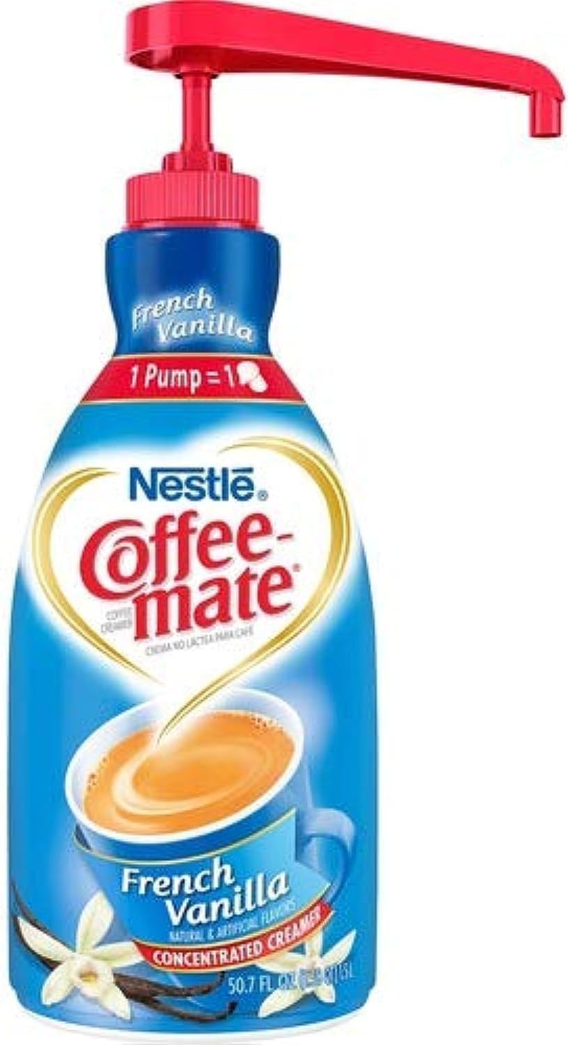 Nestle Coffee-Mate French Vanilla Liquid Creamer - Pump