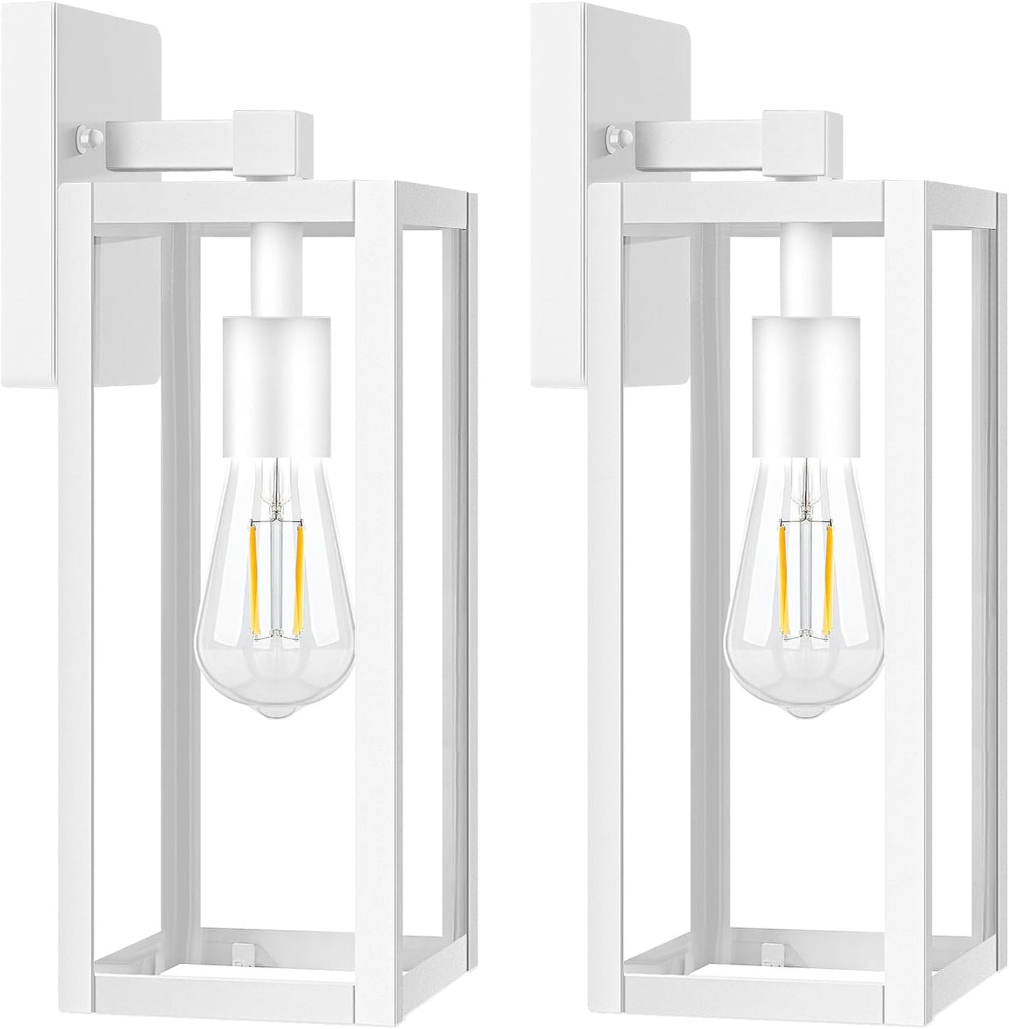 Brightever 2-Pack Outdoor Wall Light for Stylish Exterior Use