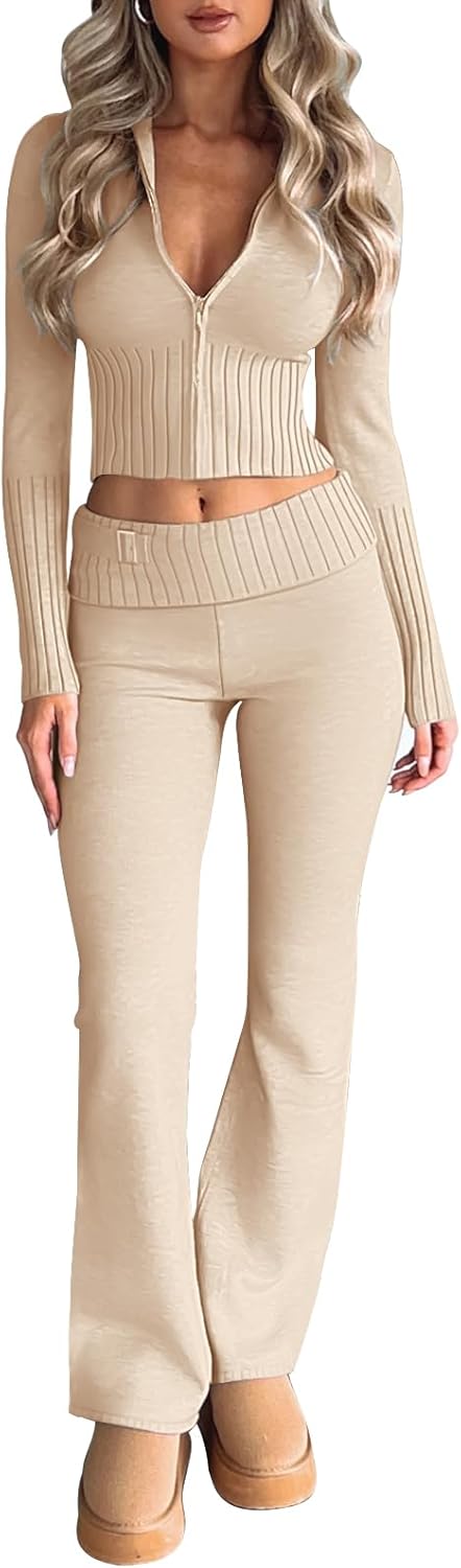 LILLUSORY Women's 2 Piece Knit Sets for Cozy Seasonal Style
