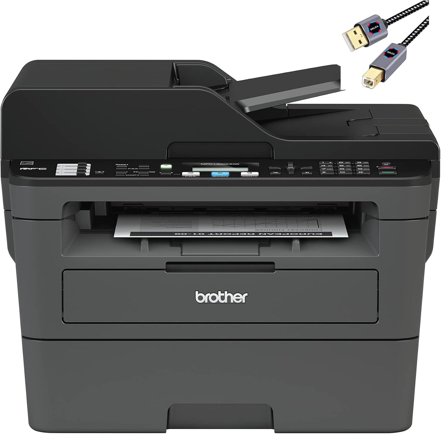 Brother L-2690DW Compact Monochrome All-in-One Printer