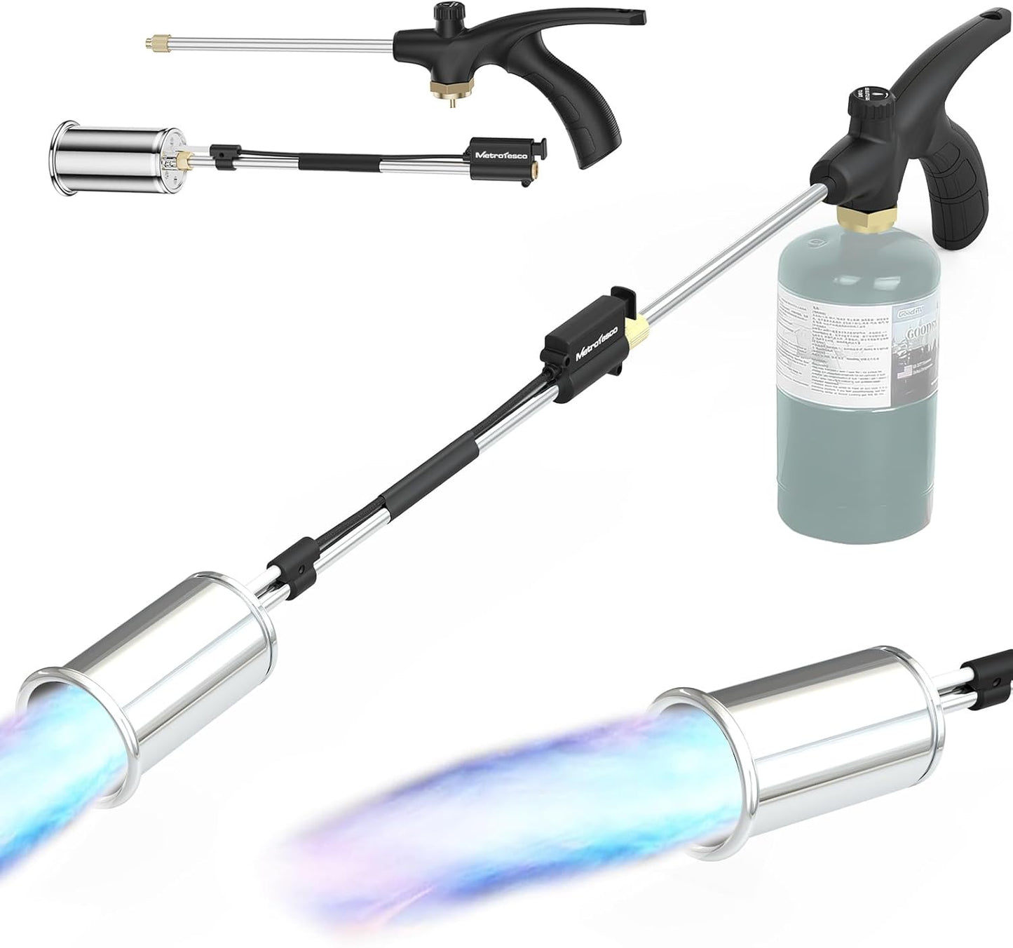Propane Torch Weed Burner - 1,800,000 BTU Flame Thrower