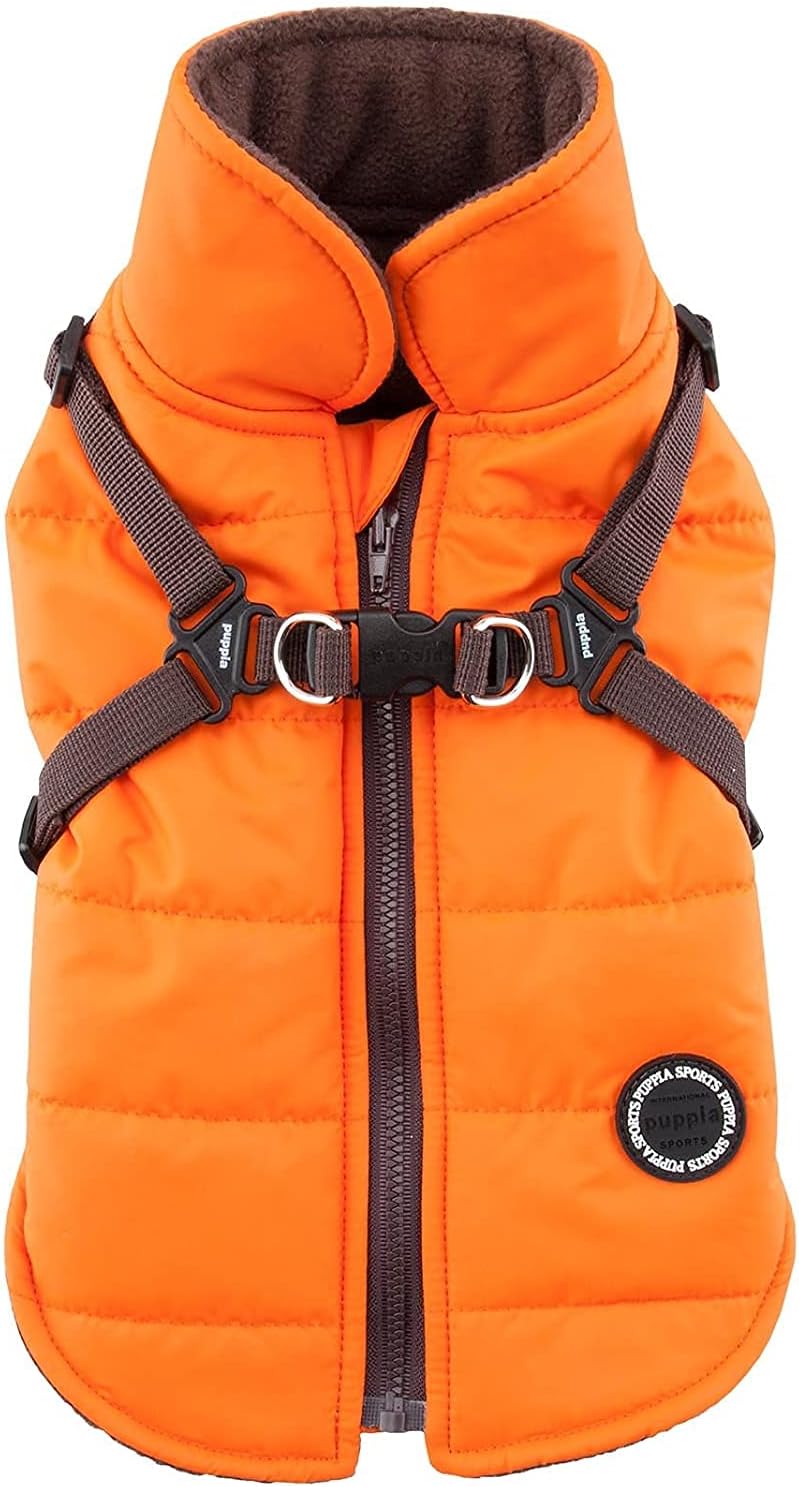 Puppia Mountaineer Winter Dog Coat with Integrated Harness