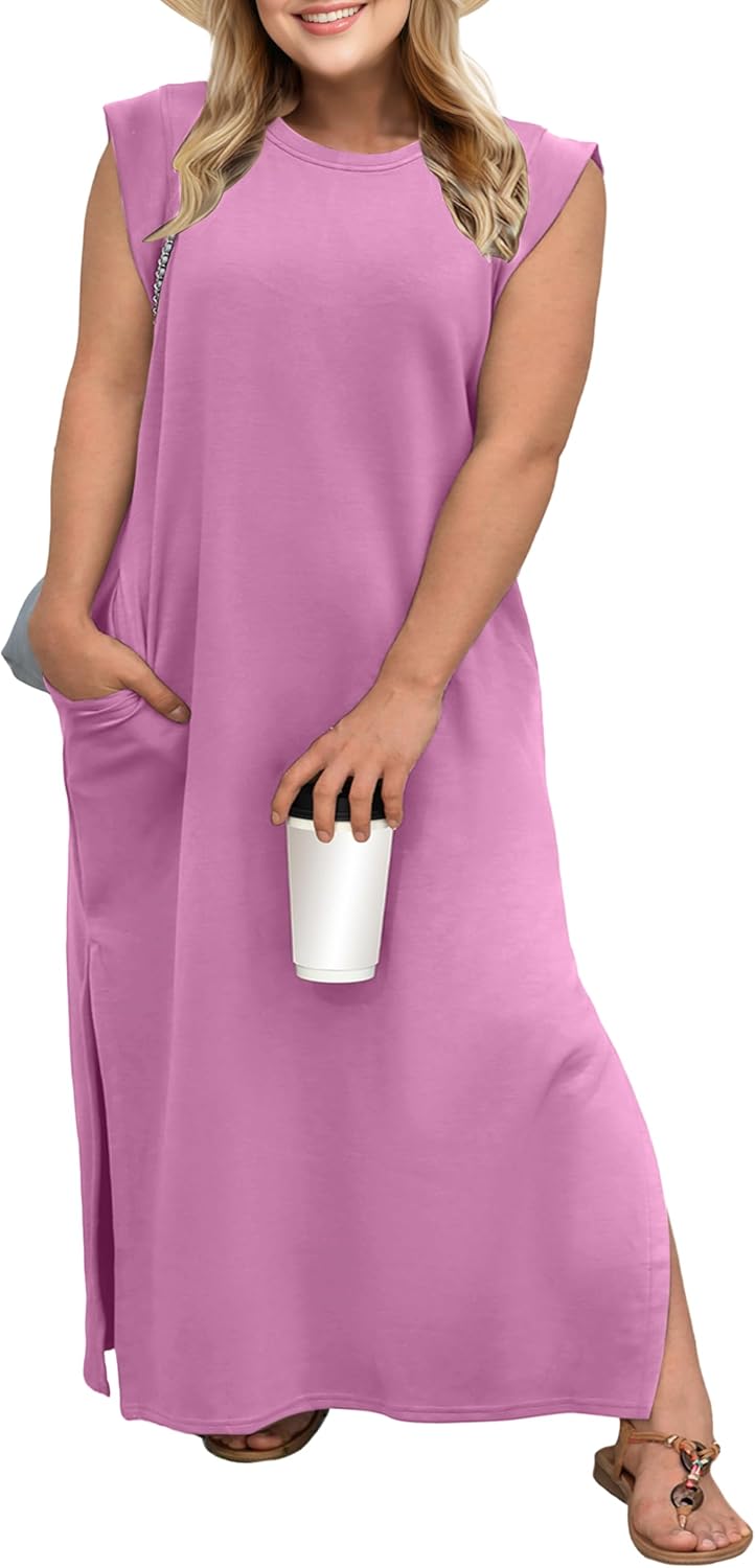 Stylish Plus Size Maxi Dresses for Curvy Women by OLRIK
