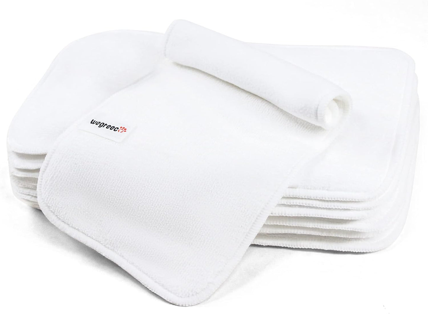 wegreeco Dog Diaper Pads, Large Bundle - Leak-proof & Absorbent