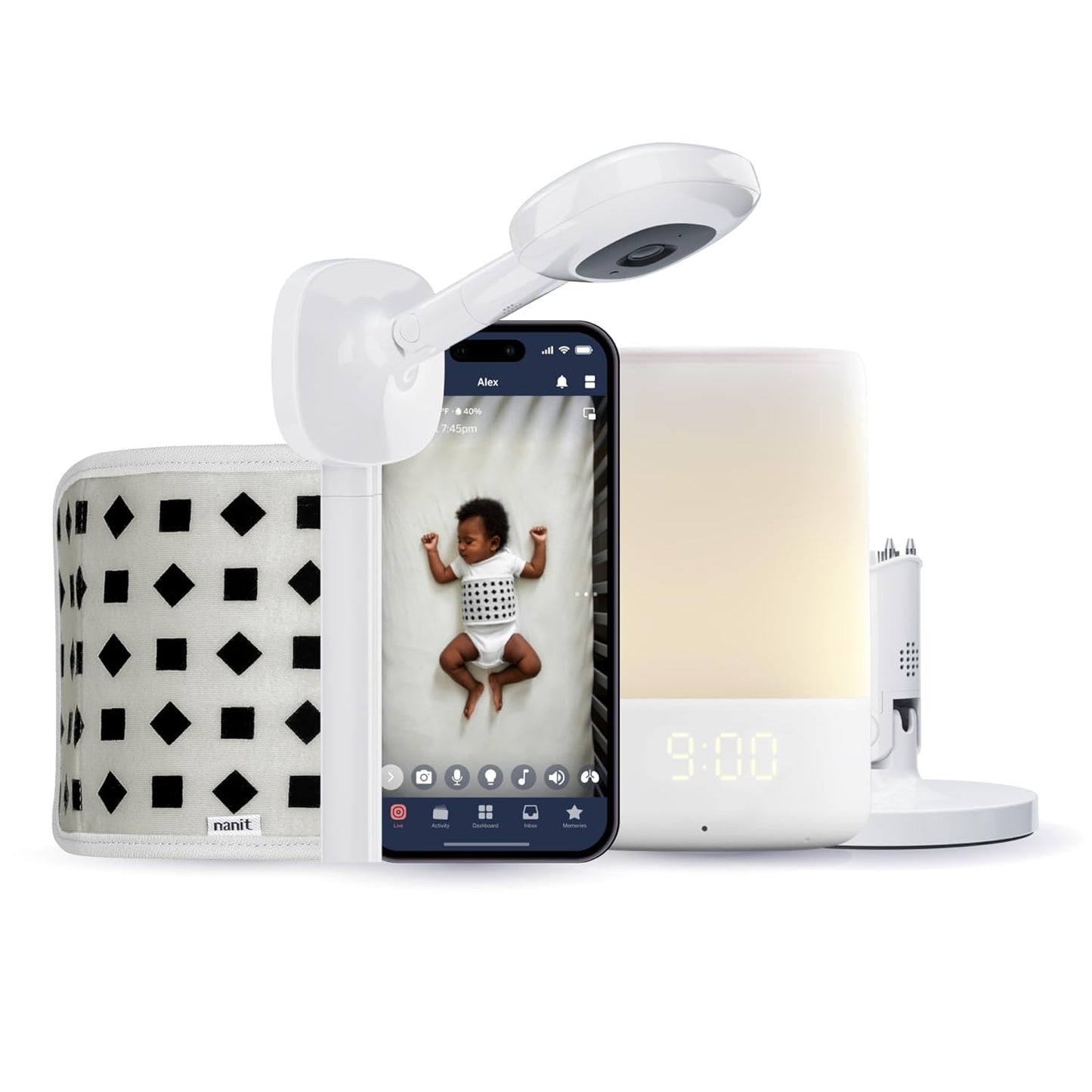 Nanit Superior Sleep Set - Ultimate Baby Monitoring & Relaxation