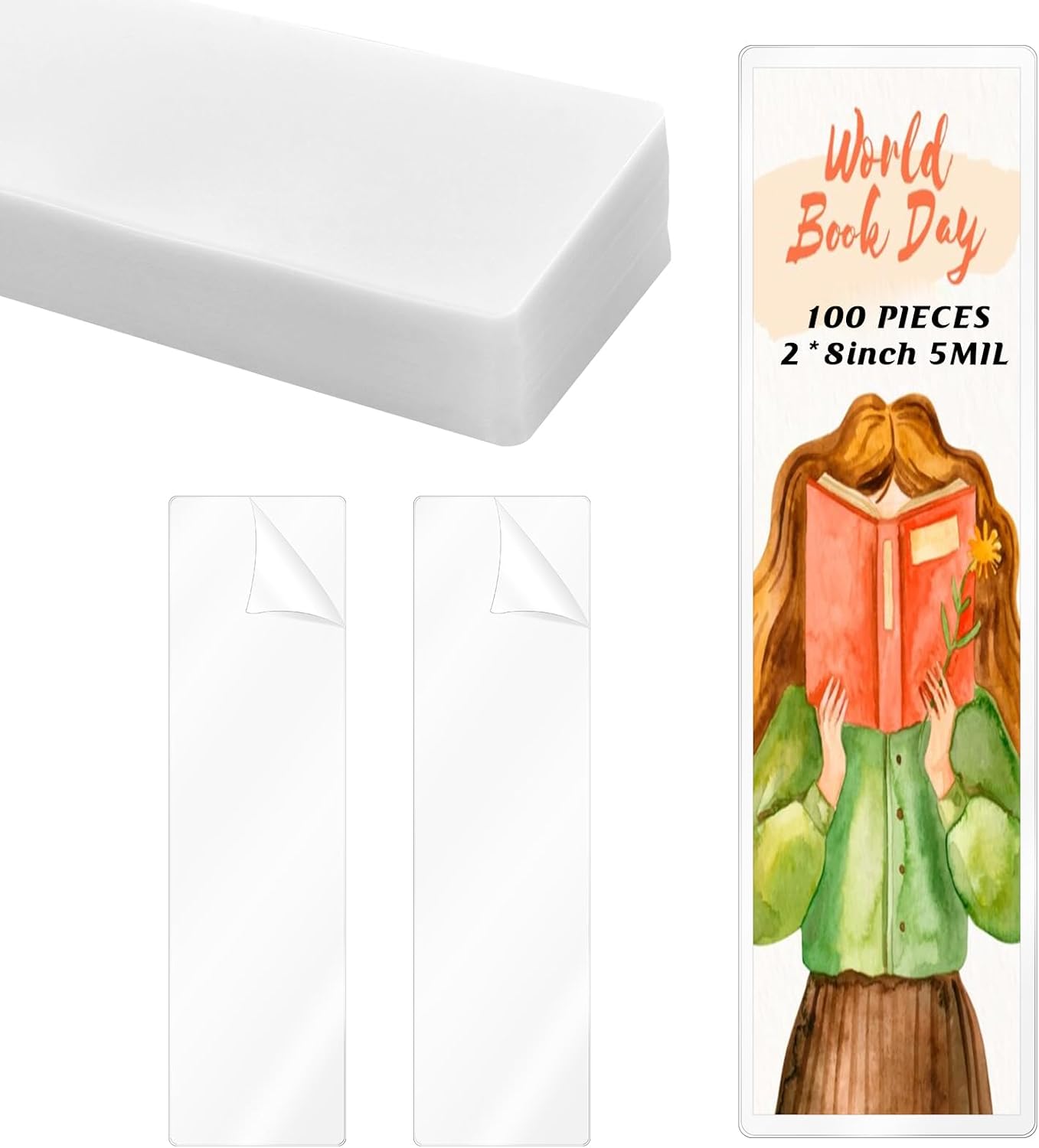 Preserve Your Favorite Reads with 100Pc 28in Laminating Pouches