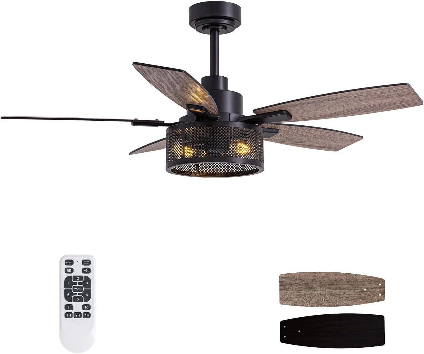 Tinkoso Ceiling Fans with Lights and Remote Control Review