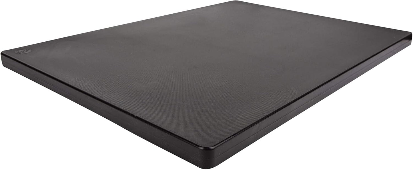 Thick Black Cutting Board 24x18 by CuttingBoard for Professionals