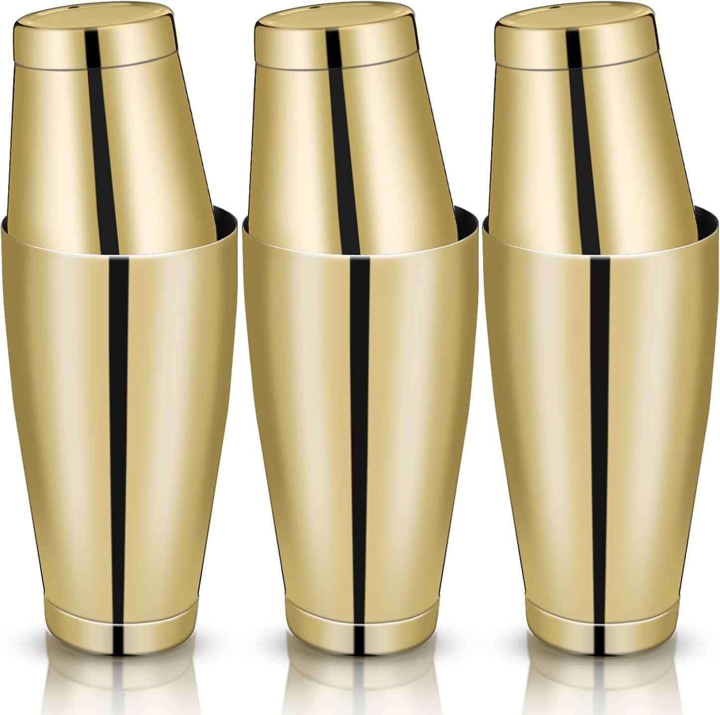 Sabary Gold Cocktail Shaker Set - Professional Stainless Steel Mixers for Perfect Drinks
