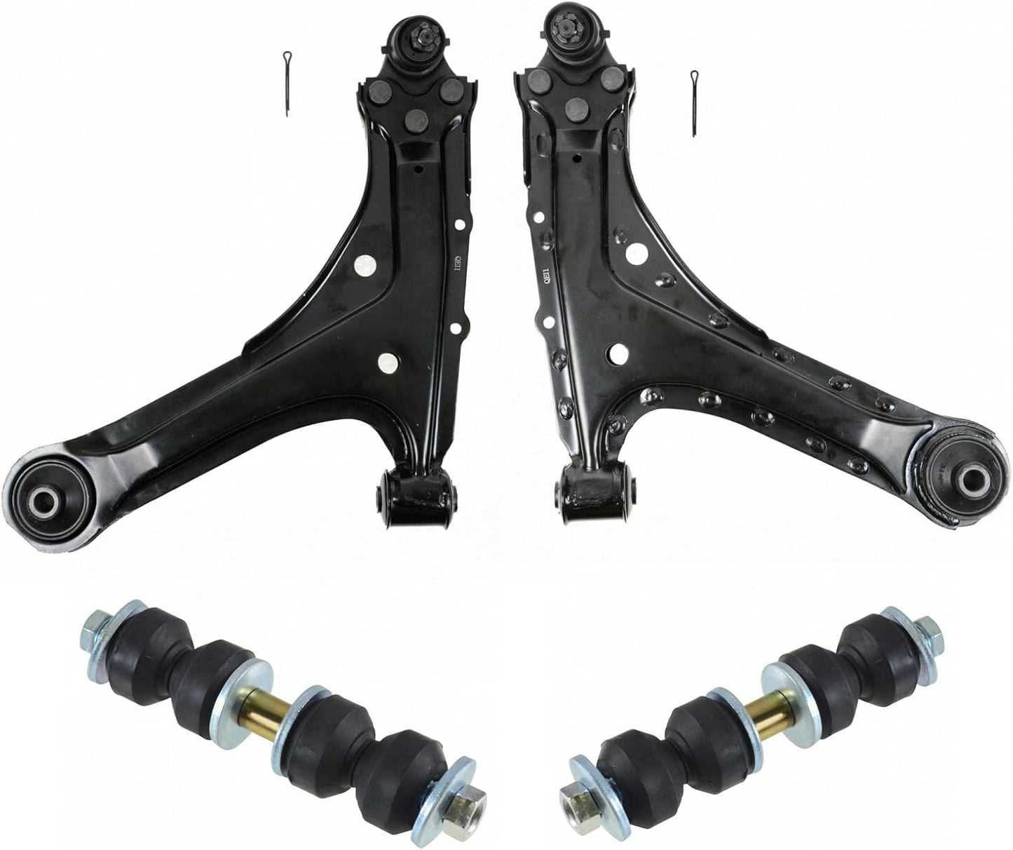 TRQ Front Suspension Kit Control Arm for Chevrolet Cavalier