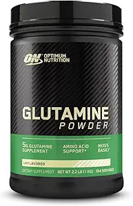 Optimum Nutrition L-Glutamine Powder for Muscle Recovery 1000g