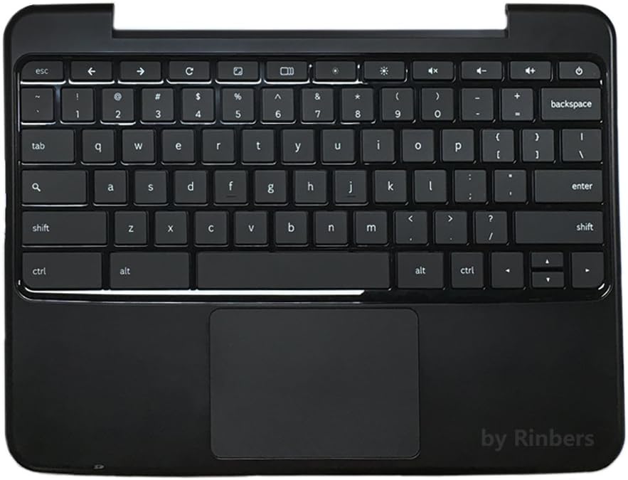 Laptop Palmrest Upper Case with US Keyboard for Samsung Chromebook