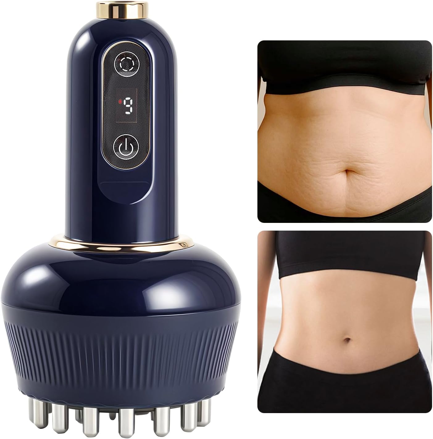 Lymphatic Drainage Massager for Cellulite Reduction & Skin Toning