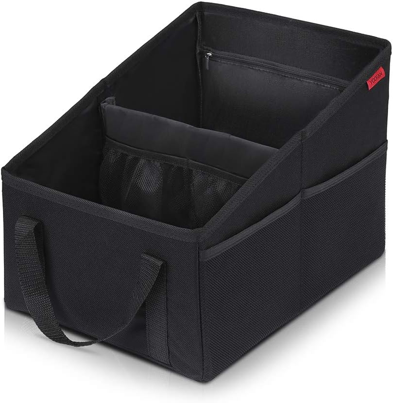 YOOFAN Car Seat Organizer - 4 Cup Holders