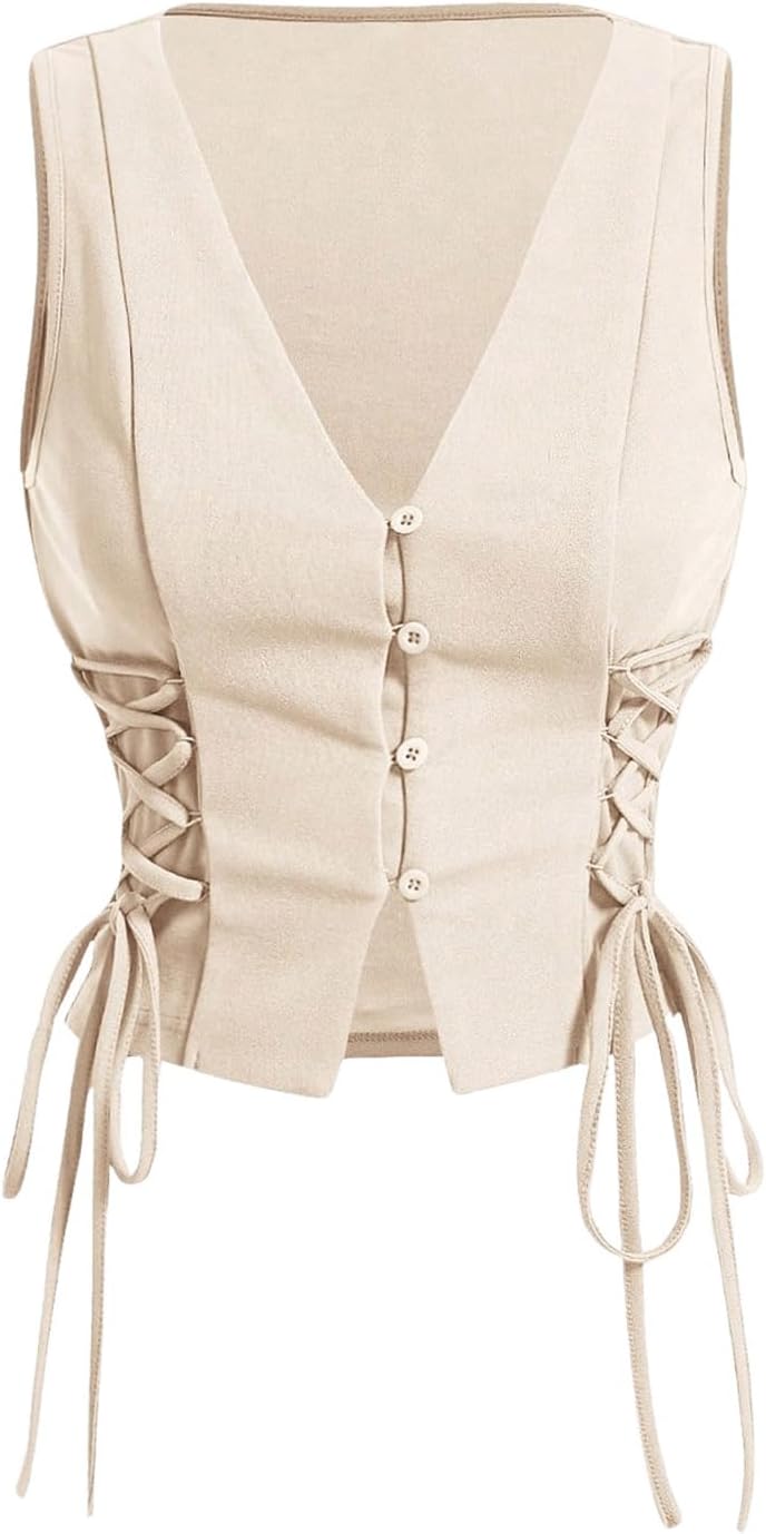 GORGLITTER Women's Sleeveless Western Cowgirl Outfit for 2025