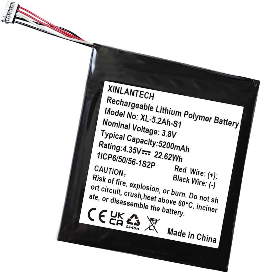 Long-lasting S1 Battery for Ring Doorbell - XINLANTECH