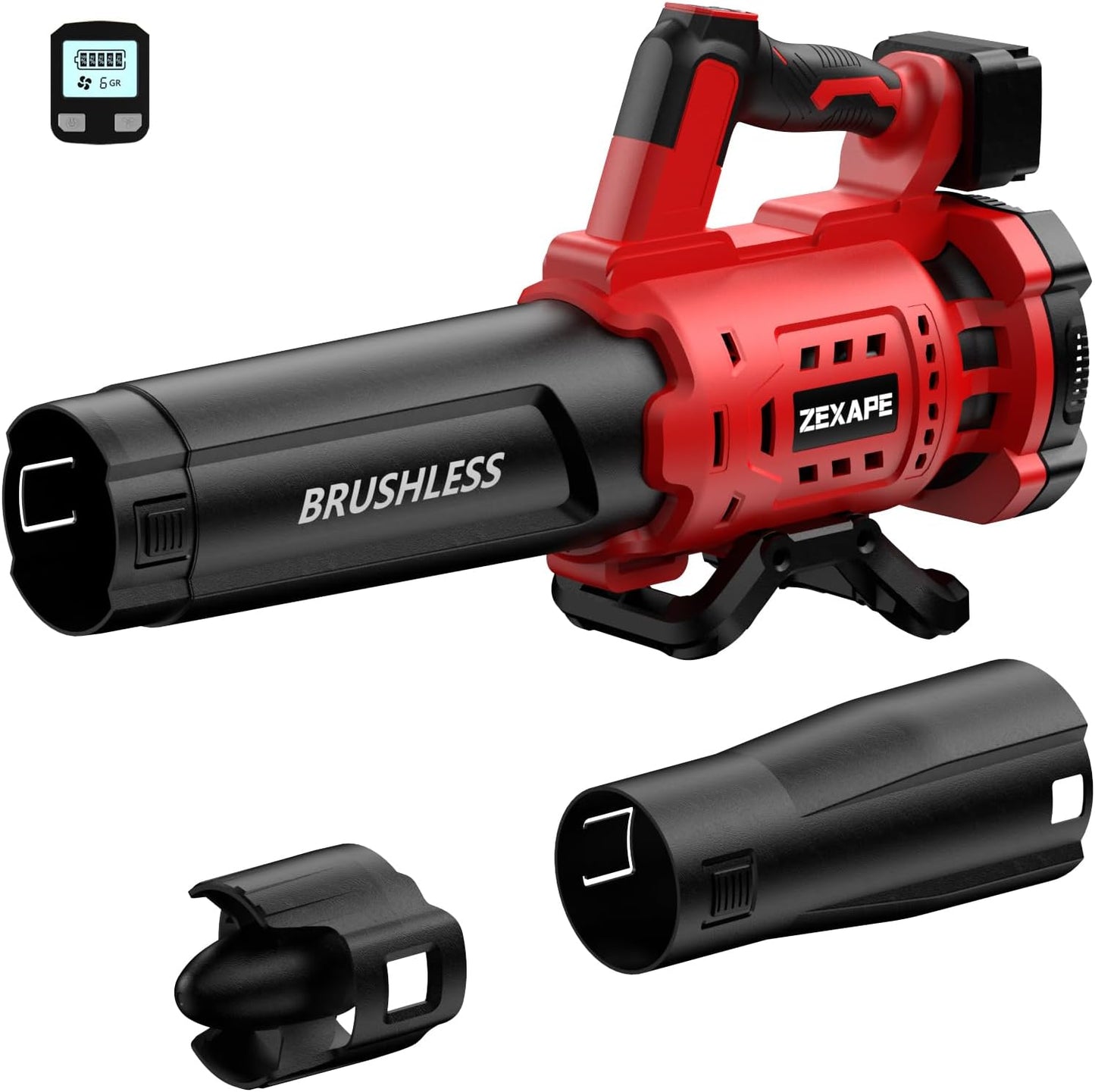 Cordless Leaf Blower for Milwaukee 18V Battery - Powerful 480 CFM