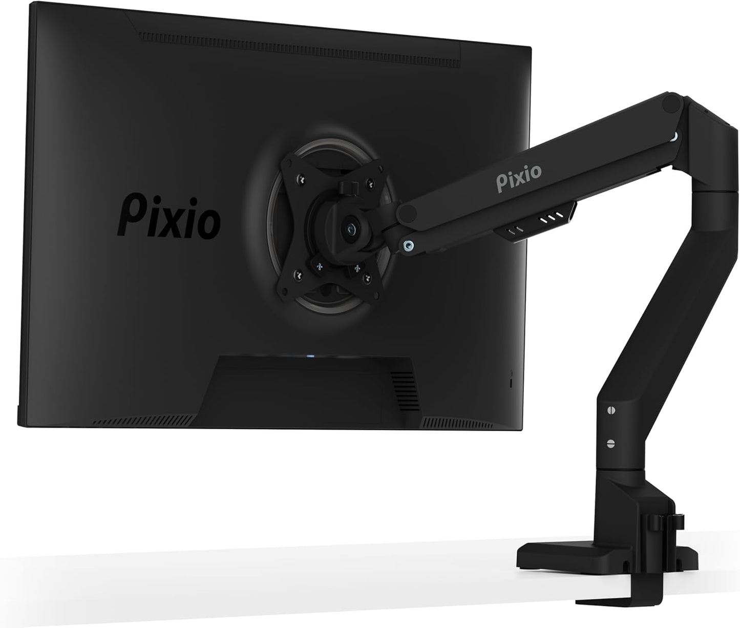 Pixio PS1S Wave Black Monitor Arm Stand for 32 in Monitors