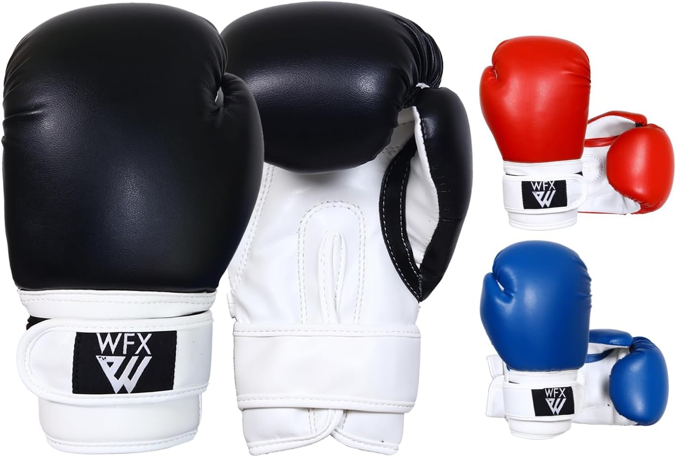 Junior Leather Boxing Gloves for Sparring & Training