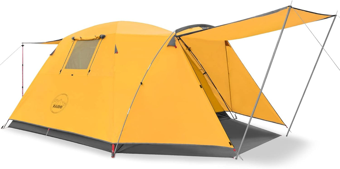 KAZOO 2/4 Person Camping Tent Waterproof Family Large Tents