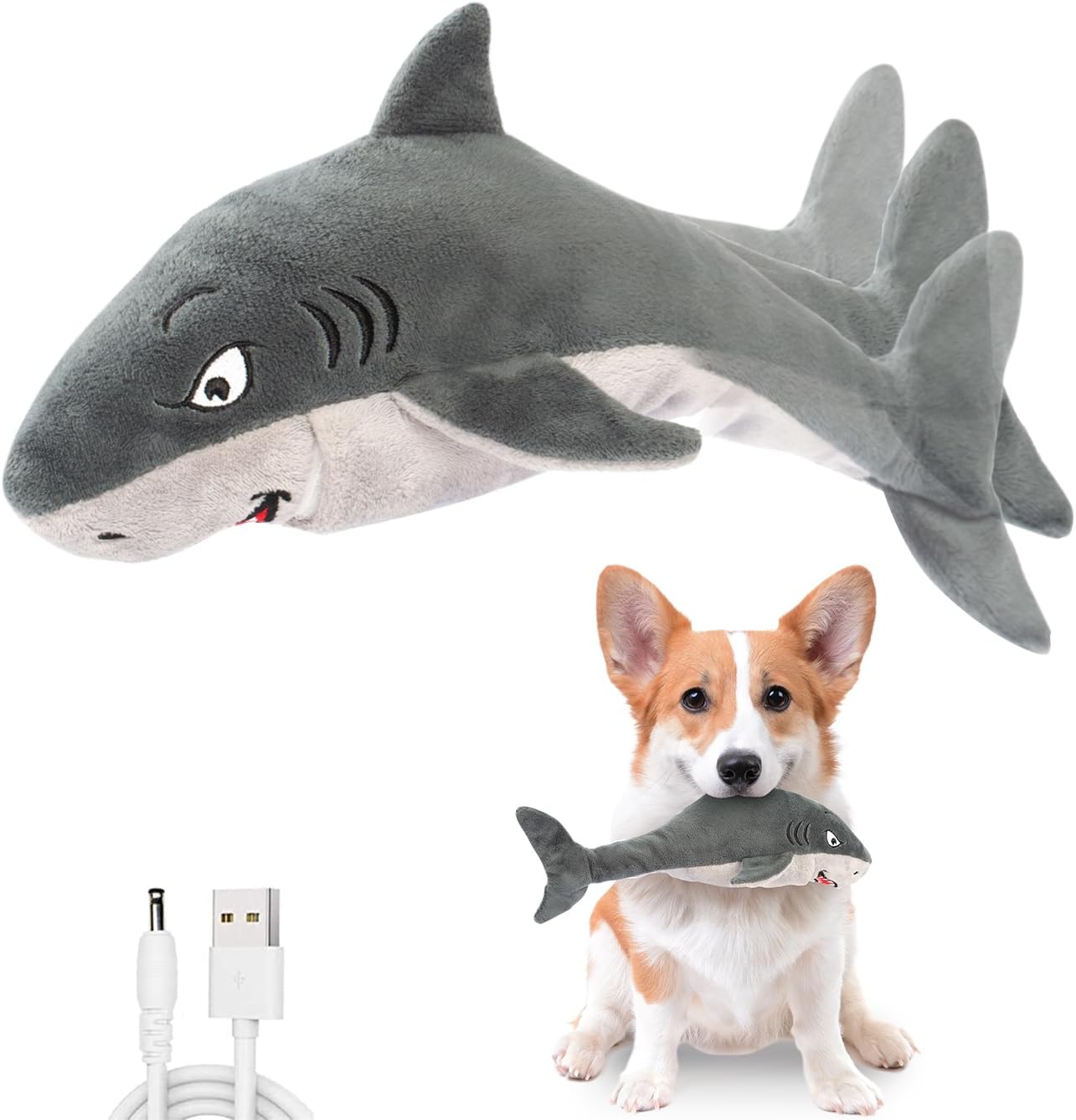 Petiepaw Interactive Flopping Fish Toy