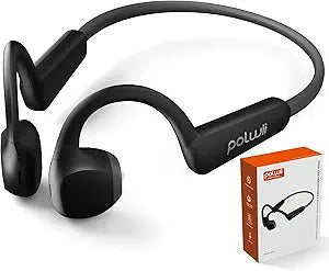 POLWII Bone Conduction Headphones with Bluetooth 5.3 for Sports
