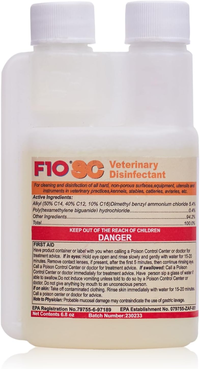 F10 SC Concentrated Veterinary Disinfectant for Effective Cleaning