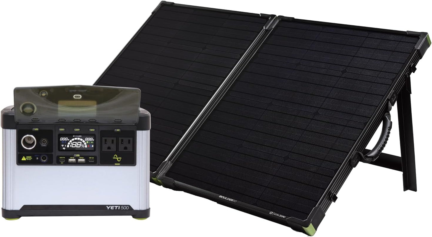 Goal Zero Yeti Portable Power Station: Reliable Solar Generator