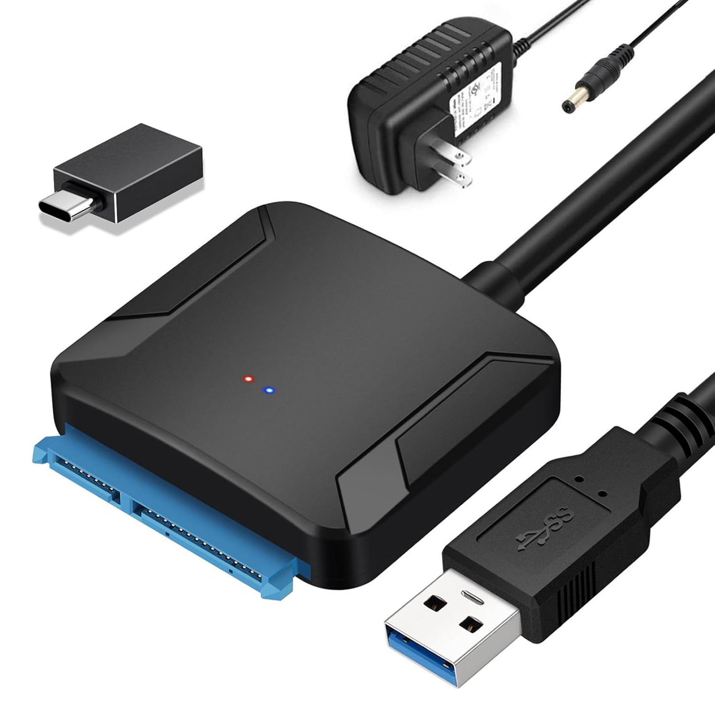 SATA to USB 3.0 Adapter - Fast External HDD/SSD Converter