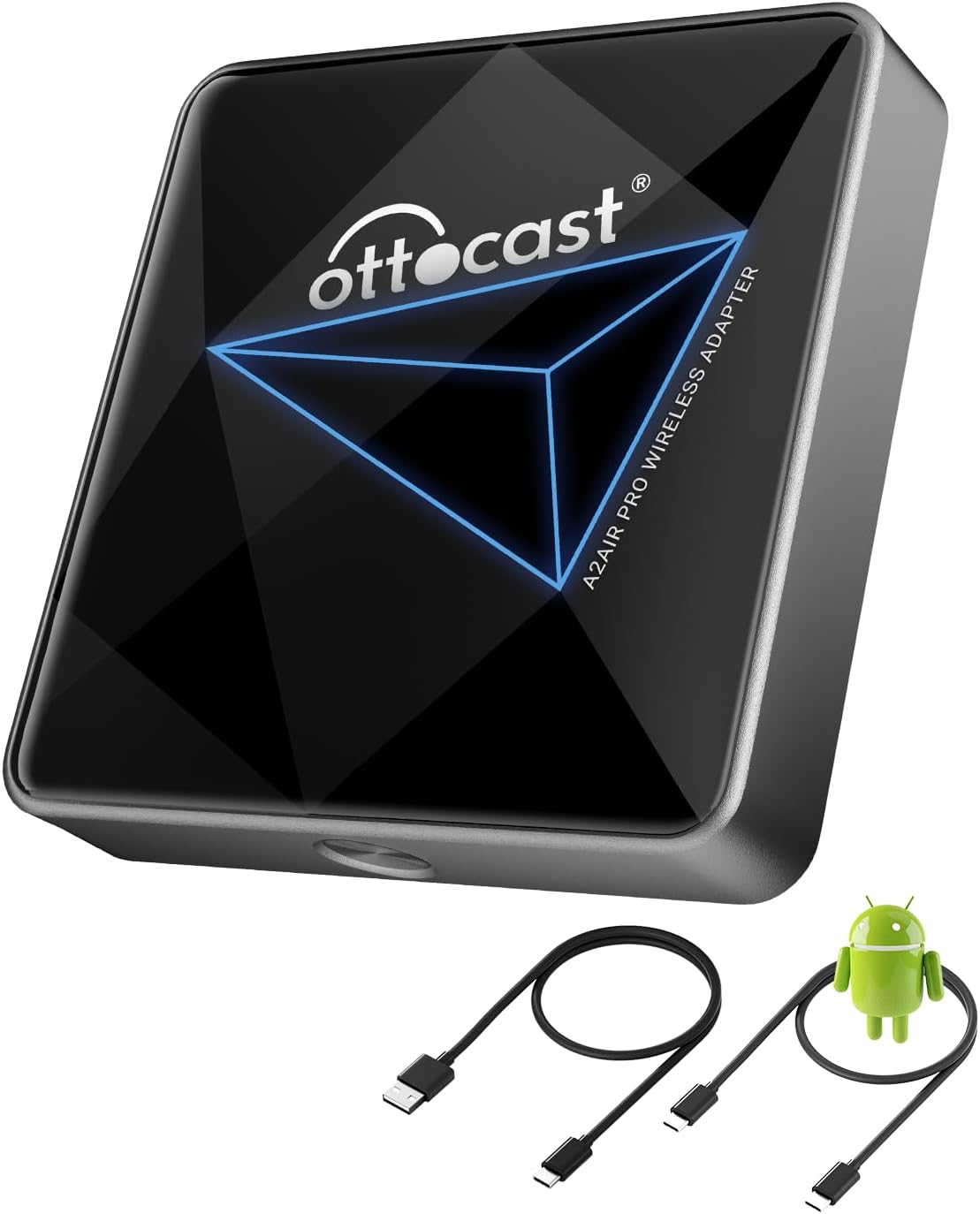 2024 Upgrade: OTTOCAST Wireless Android Auto Adapter
