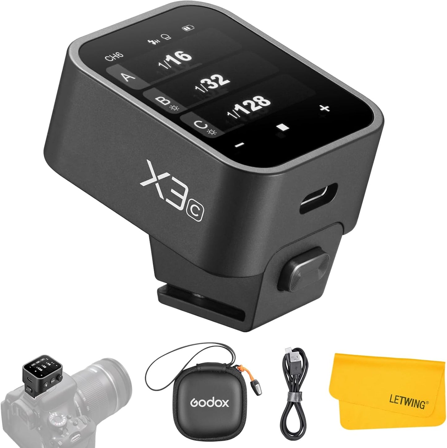 Godox X3C TTL Wireless Flash Trigger for Canon Cameras Review