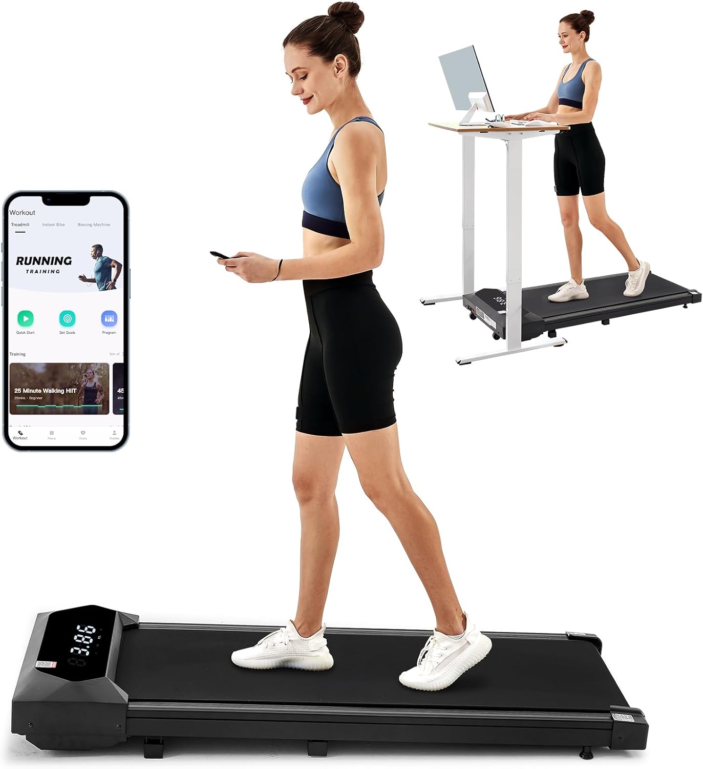 Portable Under Desk Treadmill - Compact & Convenient Walking Solution
