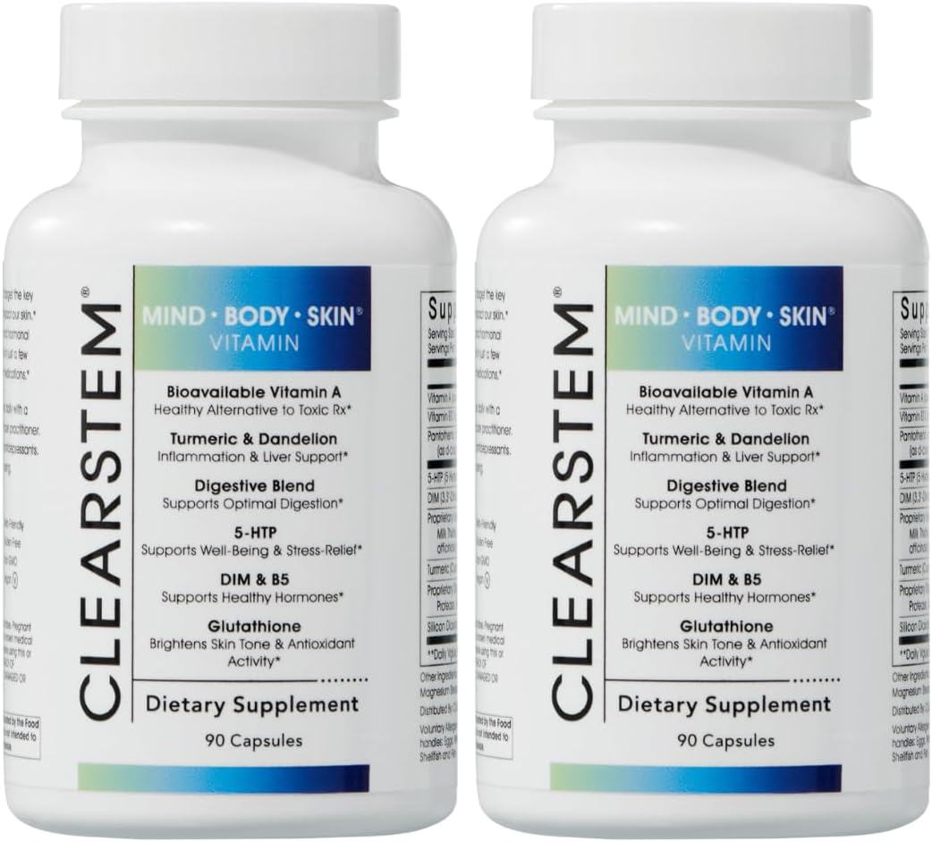MINDBODYSKIN Hormonal Acne Supplement for Clear Skin