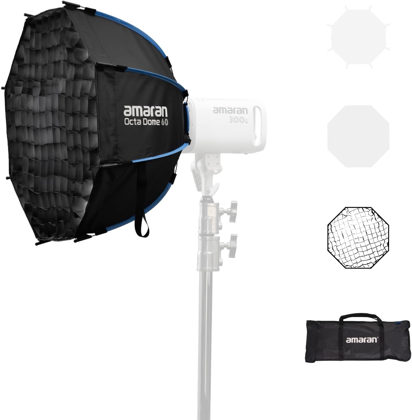 amaran Octa Dome 60 Softbox for Quick Setups and Natural Light