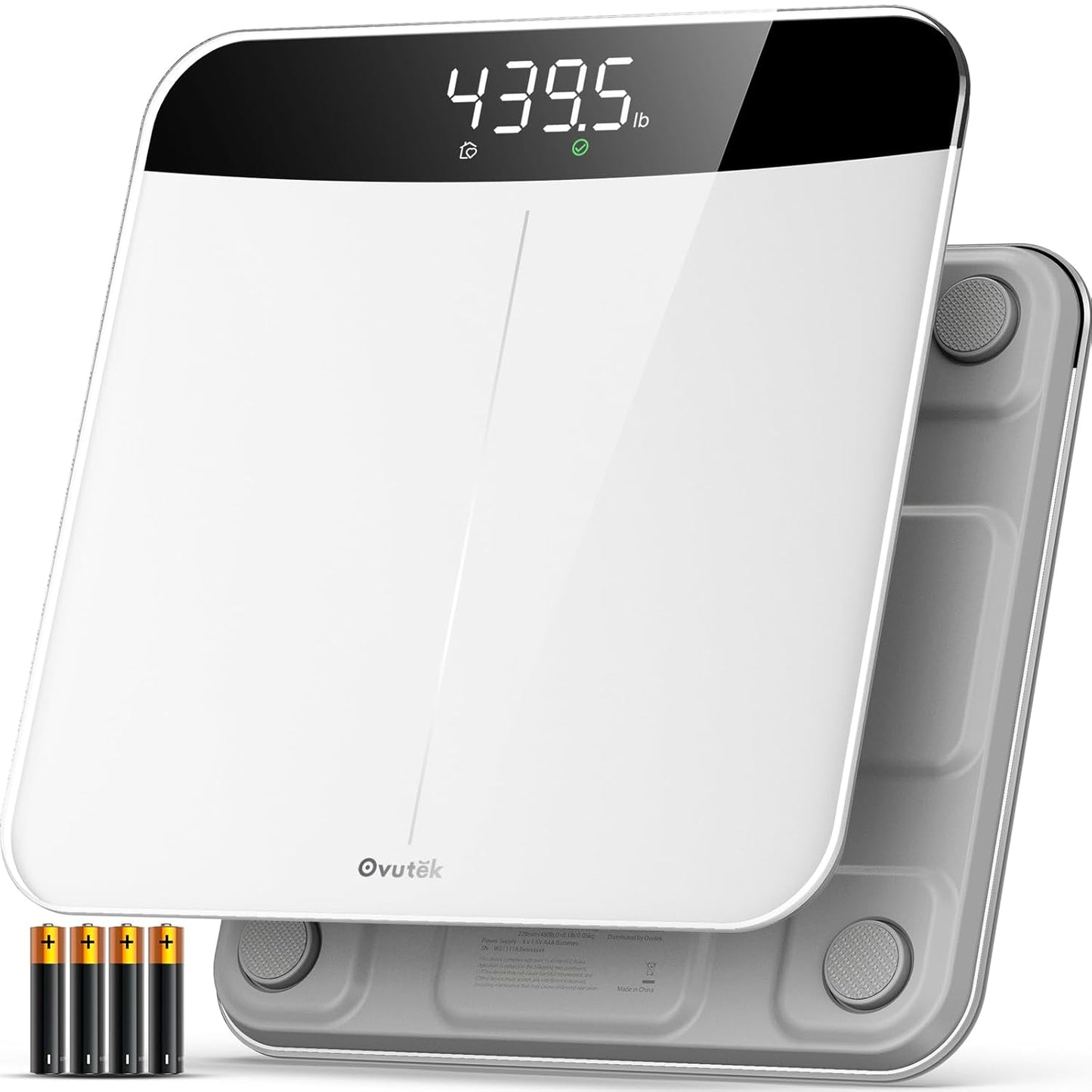 Highly Accurate Digital Bathroom Scale for Body Weight and Pets