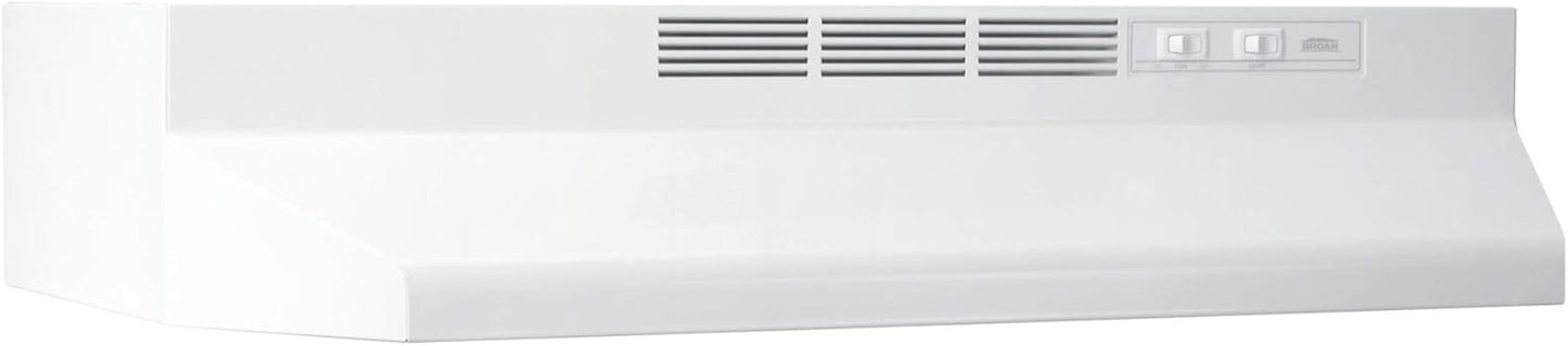 Broan-NuTone 413001 Non-Ducted Range Hood with Lights for Kitchen