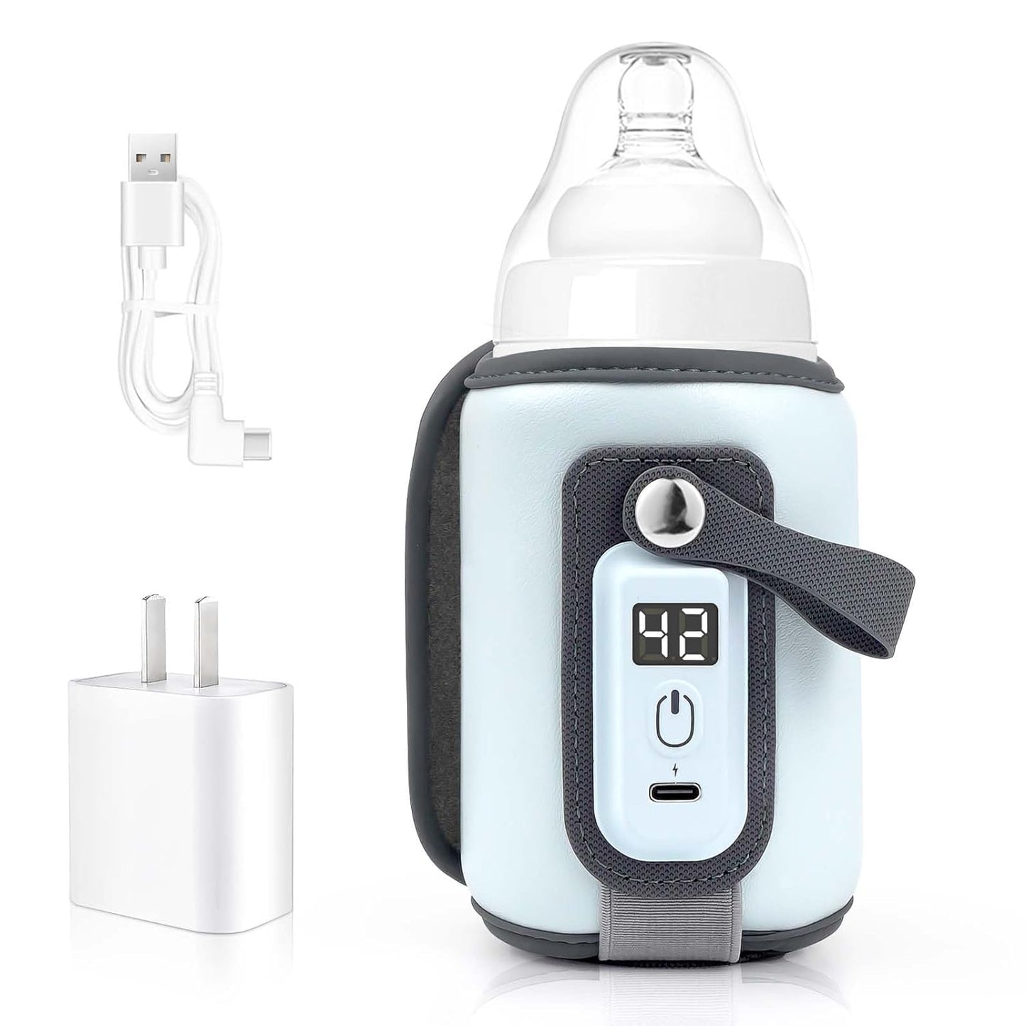 Danisse Portable Bottle Warmer - Fast USB Charging