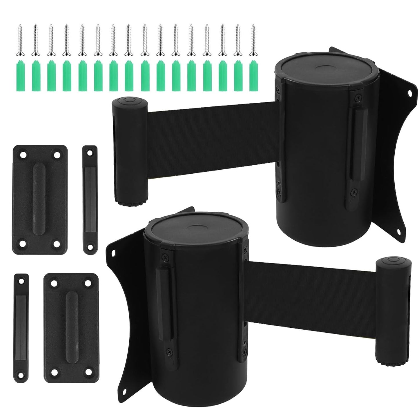 Wall Mount Retractable Belt Barrier for Crowd Control Needs