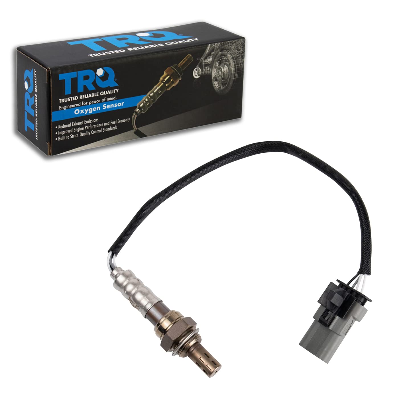 TRQ O2 Oxygen Sensor 4 Wire Heated for Silverado and Sierra